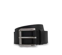BOSS Mens Joris Sz40 Branded-buckle belt in leather