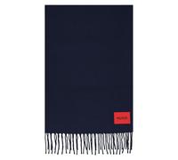 BOSS Men's Juster_35180 Scarf, Dark Blue405, One Size