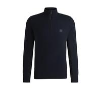 Kanobix Knitted Quarter Zip Dark Blue, Small