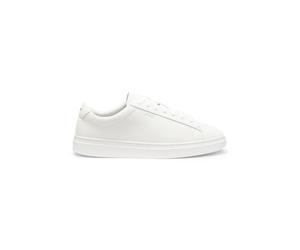 BOSS Mens Kieran Tenn Leather Trainers with Rubber Sole Size 9