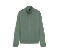 BOSS Men's Kn_League Fz Knitted_Cardigan, Open Green, XXL