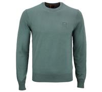 BOSS Men's Knit Sweater Kanovano S Regular Fit Green 50527583 369 Open Green