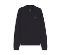BOSS Men's Knitted Sweater, Dark Blue 402, XXL