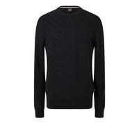 Boss Mens Knitted Top in Black - Size Medium