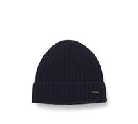 BOSS Mens L-Heroe Hat Ribbed Beanie hat in Cashmere
