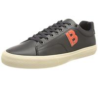 BOSS Men's Leather Court Lace Up Sneaker