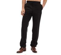 Boss Mens Ledan Trousers in Black Wool - Size 44W/32L