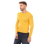 Boss Mens Leno-P Sweater in Yellow Wool - Size X-Large