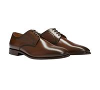 Boss Mens Lisbon Leather Derby Shoes - Brown - Brown - 5.5 UK