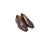 BOSS Mens Lisbon Smooth Leather Derby Shoes Brown MED BROWN-210 8