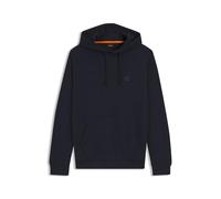 Boss Mens Logo Patch Hoodie Navy M