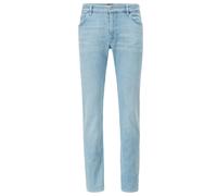 Boss Mens Maine3 Slim-Fit Jeans in Light Blue Cotton - Size 34W/30L