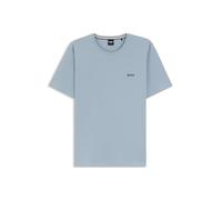BOSS Mens Match T-Shirt Open Blue 483 XXL