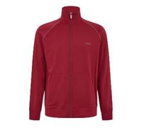 BOSS Mens Mix and Match Full Zip Fleece Top Dark Red 602 L