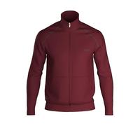 BOSS Mens Mix And Match Full Zip Fleece Top Long Sleeve Dark Red 602 XL
