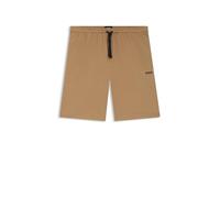 BOSS Mens Mix and Match Jersey Shorts Cotton Beige XL