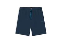 BOSS Mens Mix and Match Jersey Shorts Cotton Open Blue M