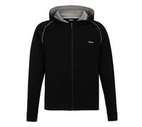BOSS Mens Logo Zip Up Hoodie Black XXL