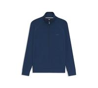 BOSS Mens Mix&Match Jacket Z Logo-embroidered regular-fit jacket in stretch-cotton jersey