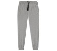 BOSS Mens Mix&Match Pants Embroidered-Logo Tracksuit Bottoms in Stretch Cotton