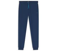 BOSS Mens Mix&Match Pants Logo-Embroidered Tracksuit Bottoms in Stretch-Cotton Jersey