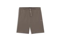 BOSS Mens Mix&Match Short CW Logo-Embroidered Shorts in Stretch-Cotton Jersey