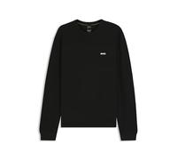 BOSS Mens Momentum-X CN Branded Crew-Neck Sweater in Dry-Flex Fabric