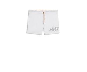 BOSS Mens Mooneye Swim_Short, White100, M UK