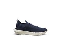 BOSS Mens Motion Slon Motion Knitted Sock Trainers with Leather Trims Size 6 Dark Blue
