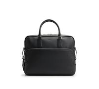 BOSS Mens New Crosstown S. Doc Embossed-logo document case in Italian leather Size One Size