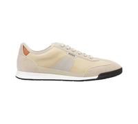 BOSS Men's Nitan_Lowp_nymith 10271652 01 Low-Profile Trainers, Open Beige, 12 UK