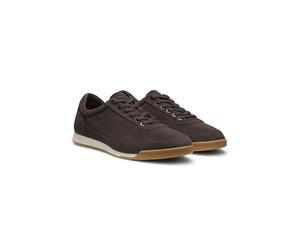 BOSS Men's Nitan_Lowp_sdhsd 10274428 01 Low-Profile Trainers, Dark Brown, 7 UK