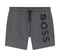 Boss Mens Octopus Swim Shorts - Grey - XS - Grey - 100% Mixed