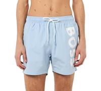 BOSS Men's Octopus Swim Shorts, Light/Pastel Blue454, XS