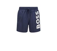 BOSS Men's Octopus Swim Trunks, New-Navy413, M