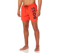 BOSS Men's Octopus Swim Trunks, Orange with Glowing Sunset, XXL