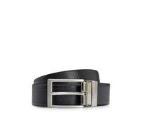 BOSS Mens Ollie-NDS Sr35 Reversible belt in smooth and structured Italian leather