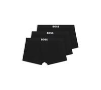 Hugo Boss Men's 3-Pack Bold Boxer Trunks, Black - Size: 37/36/32