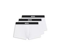 BOSS Mens One Trunk 3 Pack White M