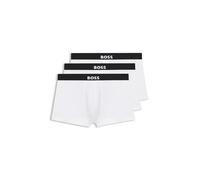 BOSS Mens One Trunk 3 Pack White XL