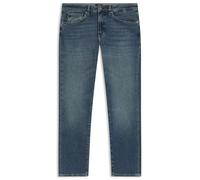 BOSS Mens Onyx BO Tapered-fit Jeans in Pure-Blue Comfort-Stretch Denim