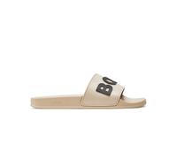 BOSS Mens Open White Kirk Slide