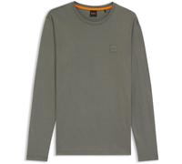 Boss Mens Orange Tacks Long Sleeve Top in Open Grey - Size Large