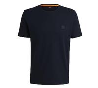 BOSS Mens Orange Tales T-Shirt with Logo Patch Premium