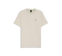 BOSS Mens Orange Tales T-Shirt with Logo Patch Premium