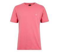 BOSS Mens Orange Tales T-Shirt with Logo Patch Premium Light Red 632 3XL