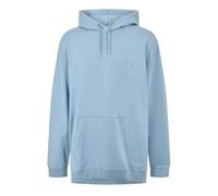 BOSS Mens Over the head Hoodie Long Sleeve Cotton Light Blue 451 M