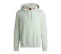 BOSS Mens Over the head Hoodie Long Sleeve Cotton Open Blue XL