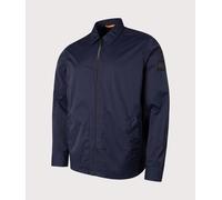 BOSS Mens Oversized Leejay 1 Overshirt - Colour: 404 Dark Blue - Size: XL