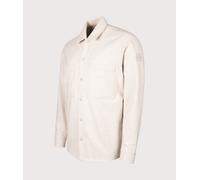 BOSS Mens Oversized Locky 2 Overshirt - Colour: 271 Light Beige - Size: Small